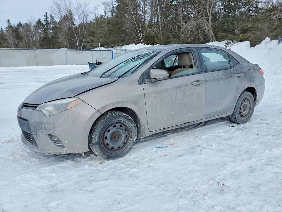TOYOTA COROLLA L 2014 with VIN 2T1BURHE6EC110730 - Photo from auction