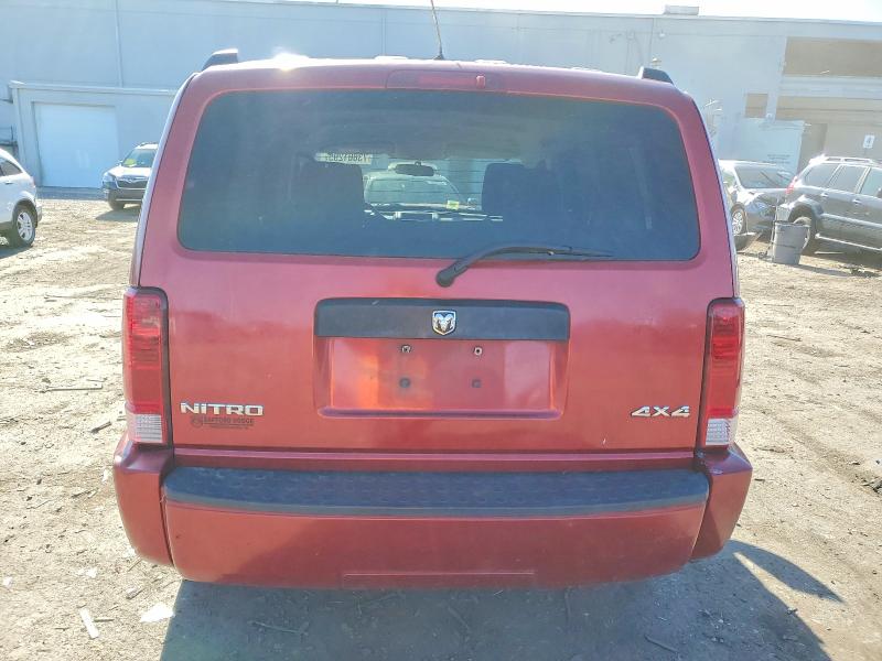 Photo 6 from auction – 2008 DODGE NITRO with VIN 1D8GU28K18W222948