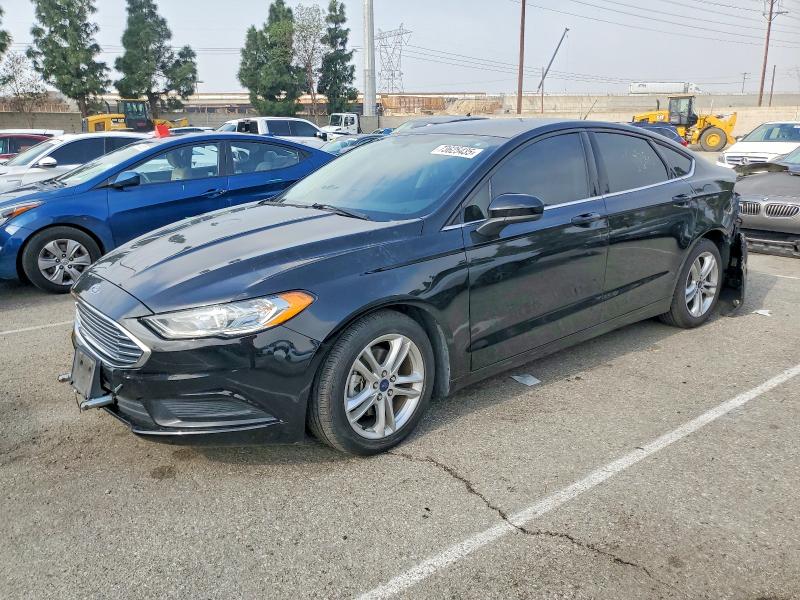 FORD FUSION 2018 with VIN 3FA6P0UU6JR133825 - Photo from auction