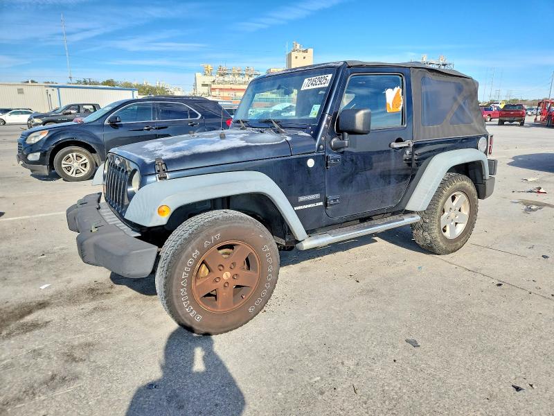 JEEP WRANGLER S 2010 with VIN 1J4AA2D10AL208776 - Photo from auction