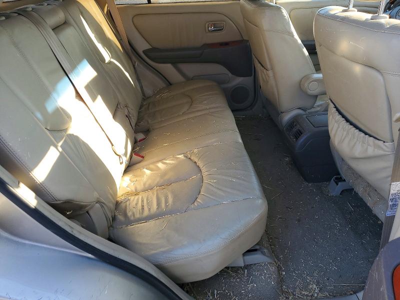 Photo 10 from auction – 2003 LEXUS RX 300 with VIN JTJHF10U030297959