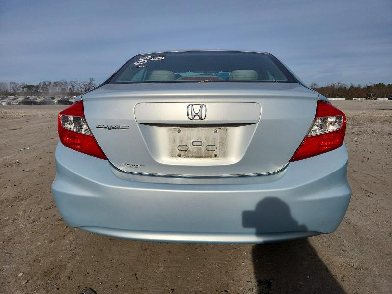 Photo 6 from auction – 2012 HONDA CIVIC LX with VIN 19XFB2F50CE013202