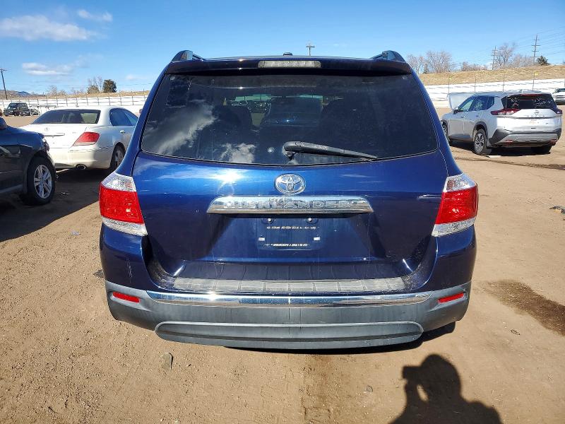 Photo 6 from auction – 2012 TOYOTA HIGHLANDER with VIN 5TDZK3EHXCS055039