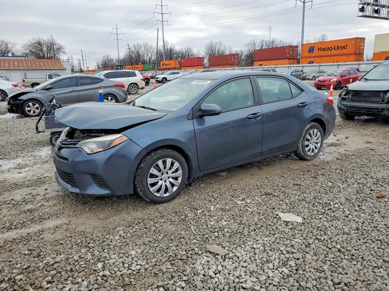 TOYOTA COROLLA L 2015 with VIN 2T1BURHE0FC354973 - Photo from auction