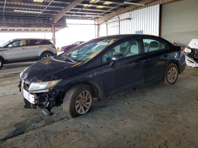 HONDA CIVIC 2013 with VIN 19XFB2F53DE261283 - Photo from auction