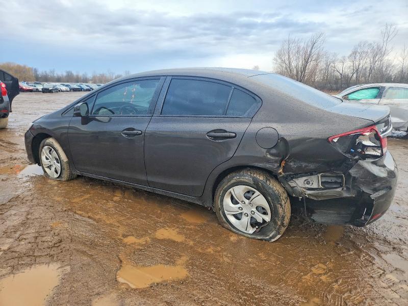 Photo 2 from auction – 2013 HONDA CIVIC with VIN 19XFB2F57DE017071
