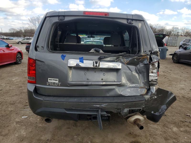 Photo 6 from auction – 2013 HONDA PILOT EX with VIN 5FNYF4H47DB069548