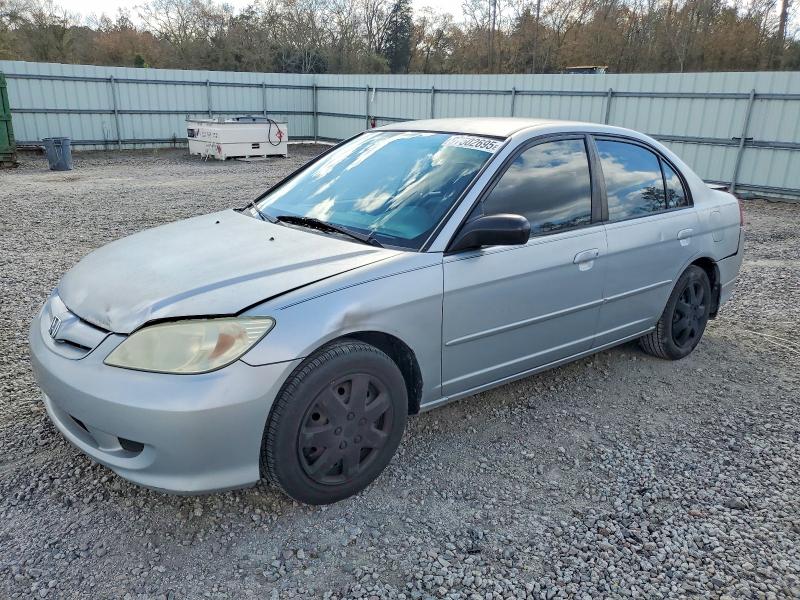 Photo 1 from auction – 2005 HONDA CIVIC LX with VIN 2HGES16525H572684