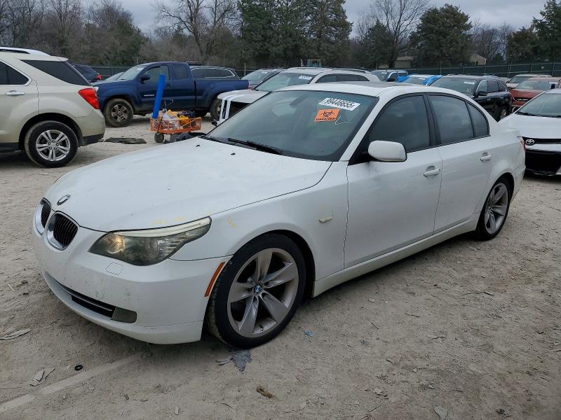 BMW 528 I 2008 with VIN WBANU53568CT02009 - Photo from auction