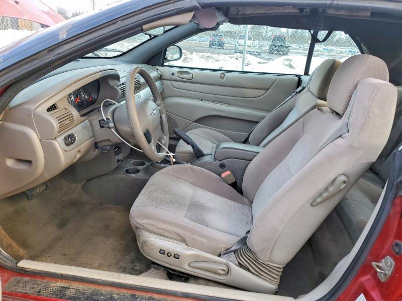 Photo 7 from auction – 2006 CHRYSLER SEBRING with VIN 1C3EL55R96N257448
