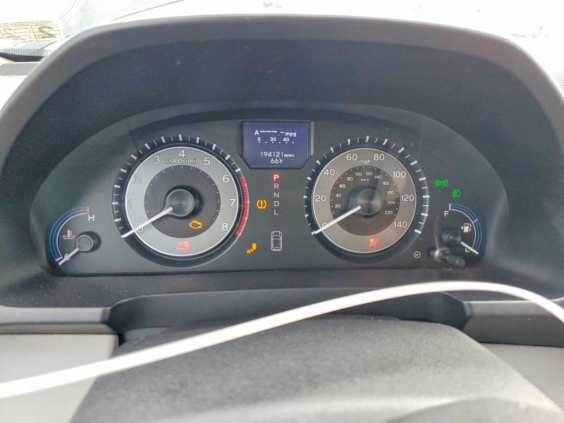 Photo 9 from auction – 2012 HONDA ODYSSEY TO with VIN 5FNRL5H92CB004720