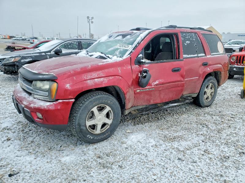 CHEV TRAILBLAZER 2003 with VIN 1GNDT13S832387229 - Photo from auction