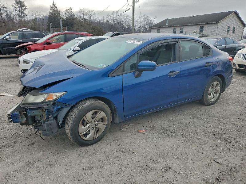 Photo 1 from auction – 2014 HONDA CIVIC LX with VIN 19XFB2F51EE259291