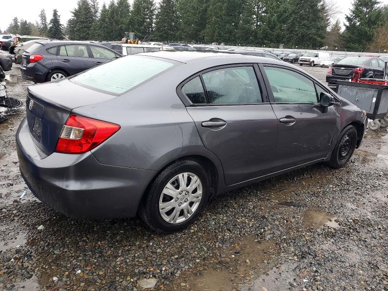 Photo 3 from auction – 2012 HONDA CIVIC LX with VIN 19XFB2F57CE364544