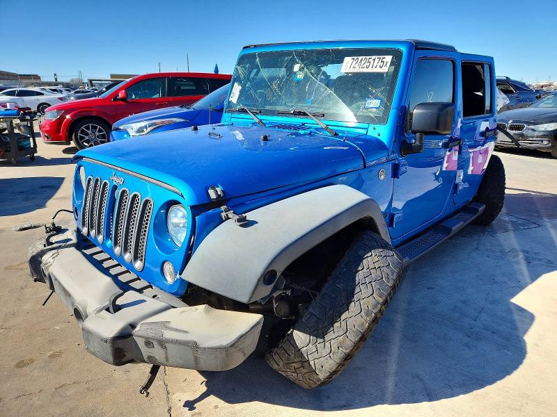 Zdjęcie 1 z aukcji – 2015 JEEP WRANGLER U z VIN 1C4BJWDG7FL699294