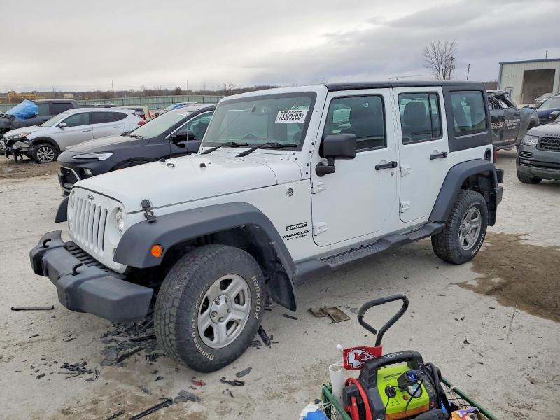 JEEP WRANGLER U 2017 with VIN 1C4BJWKG2HL707193 - Photo from auction