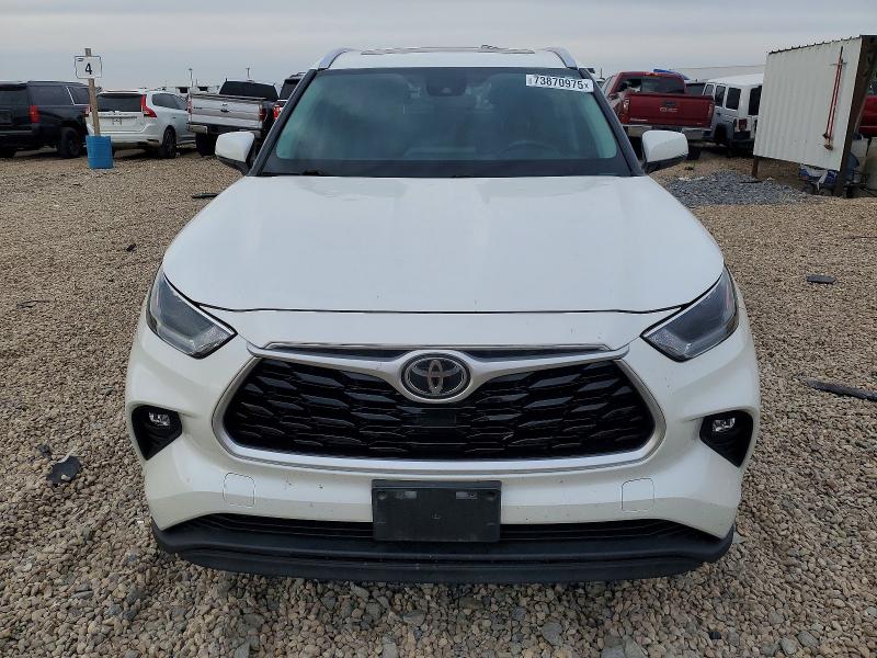 Photo 5 from auction – 2021 TOYOTA HIGHLANDER with VIN 5TDGZRBH9MS080977