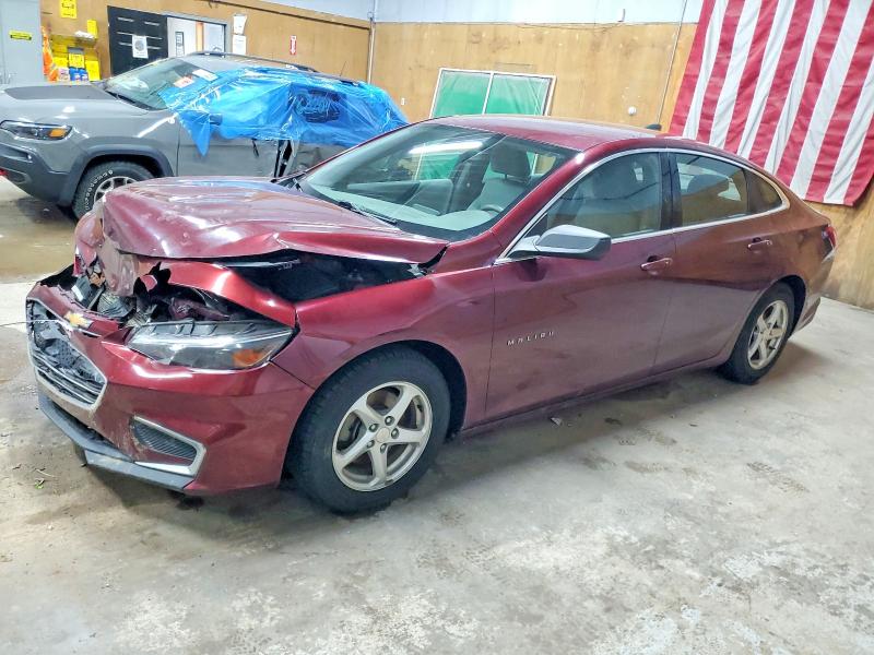 CHEVROLET MALIBU LS 2016 with VIN 1G1ZB5ST9GF183050 - Photo from auction