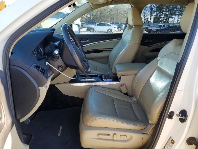 Photo 7 from auction – 2016 ACURA MDX TECHNO with VIN 5FRYD3H44GB017703