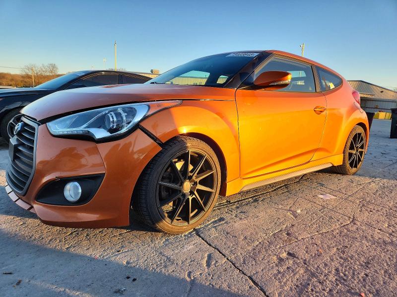 HYUNDAI VELOSTER 2016 with VIN KMHTC6AE9GU297947 - Photo from auction