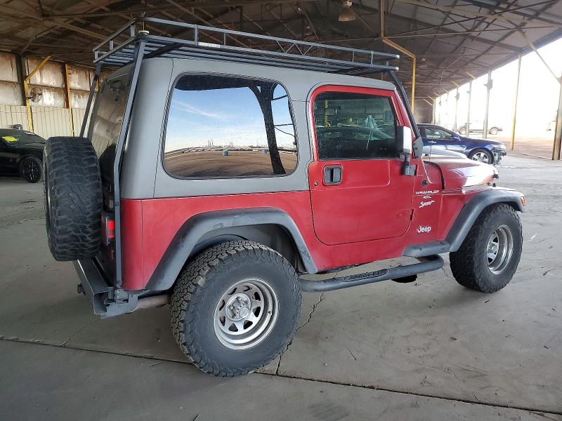 Photo 3 from auction – 1999 JEEP WRANGLER / TJ with VIN 1J4FY19S5XP447366