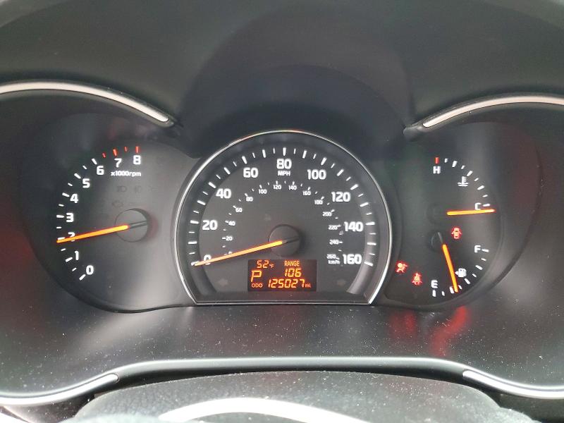 Photo 9 from auction – 2014 KIA SORENTO LX with VIN 5XYKT4A61EG542185