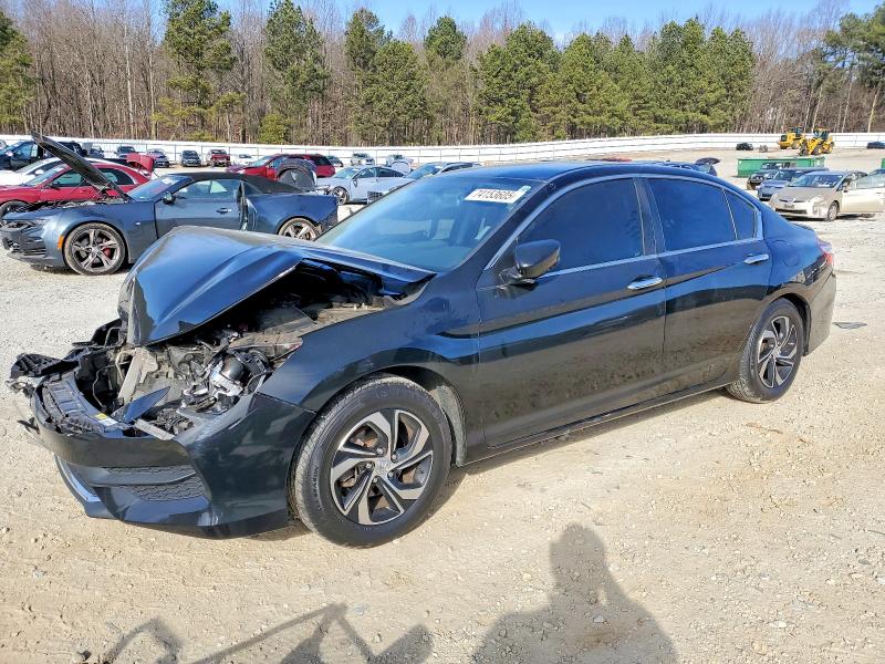 HONDA ACCORD LX 2016 with VIN 1HGCR2F32GA018683 - Photo from auction