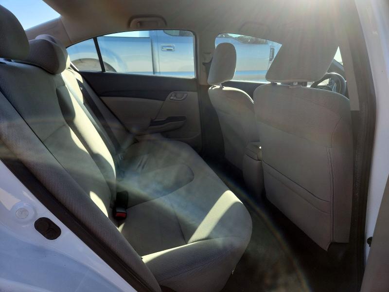 Photo 10 from auction – 2013 HONDA CIVIC LX with VIN 19XFB2F5XDE091925