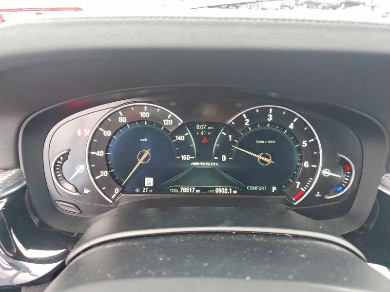 Photo 9 from auction – 2019 BMW M550XI with VIN WBAJB9C58KB464443