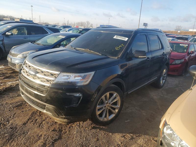 FORD EXPLORER X 2018 with VIN 1FM5K8D88JGB24858 - Photo from auction
