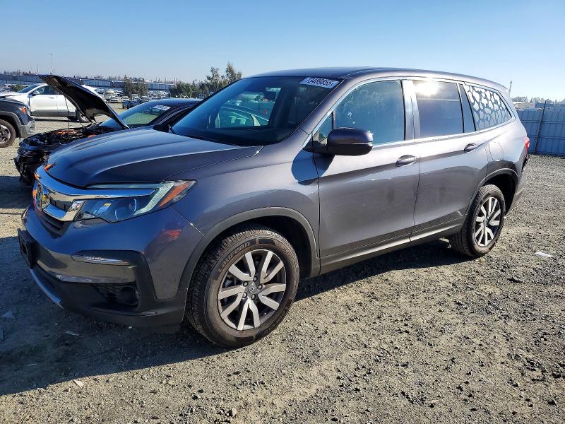 HONDA PILOT EXL 2019 with VIN 5FNYF6H51KB033629 - Photo from auction