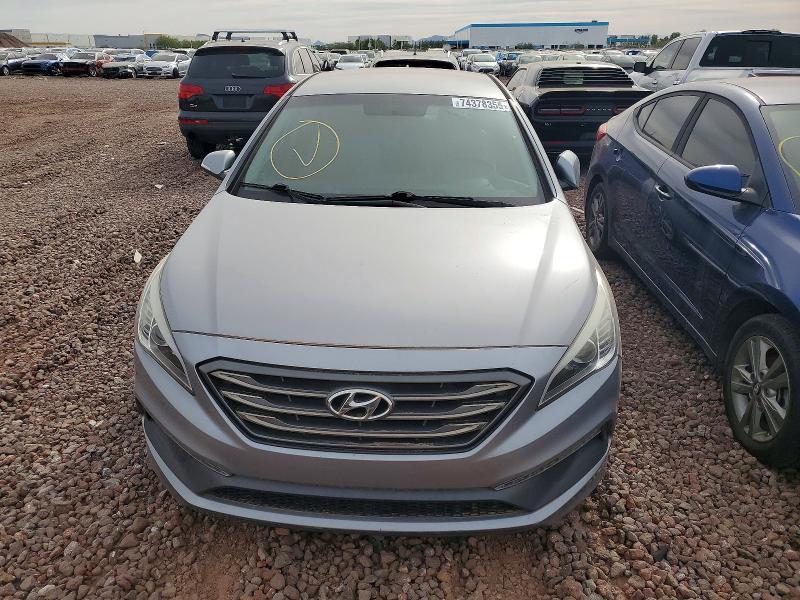 Photo 5 from auction – 2015 HYUNDAI SONATA with VIN 5NPE34AF0FH243410