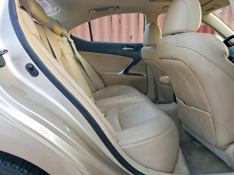 Photo 10 from auction – 2006 LEXUS IS 250 with VIN JTHBK262165001238