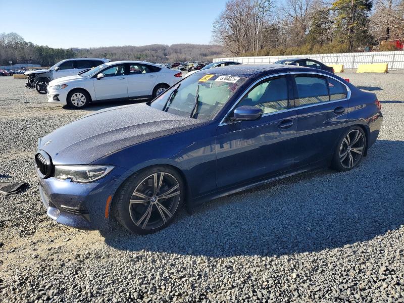 BMW 330I 2019 with VIN WBA5R1C55KAK11116 - Photo from auction