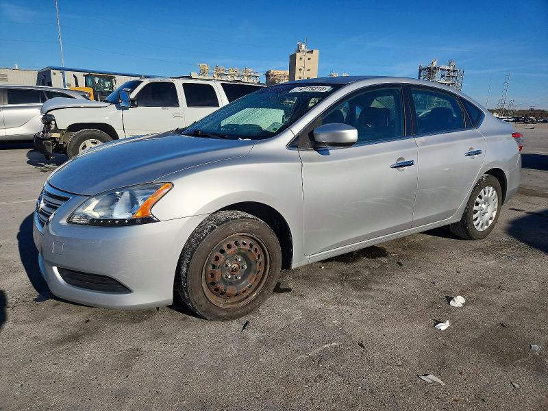 Photo 1 from auction – 2015 NISSAN SENTRA S with VIN 3N1AB7AP2FY304449