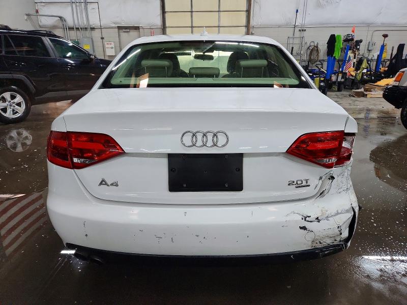 Photo 6 from auction – 2010 AUDI A4 PREMIUM with VIN WAUBFAFL5AN025136