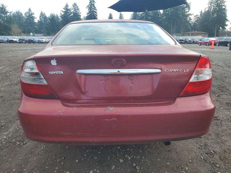 Photo 6 from auction – 2002 TOYOTA CAMRY LE with VIN JTDBE32K820044003