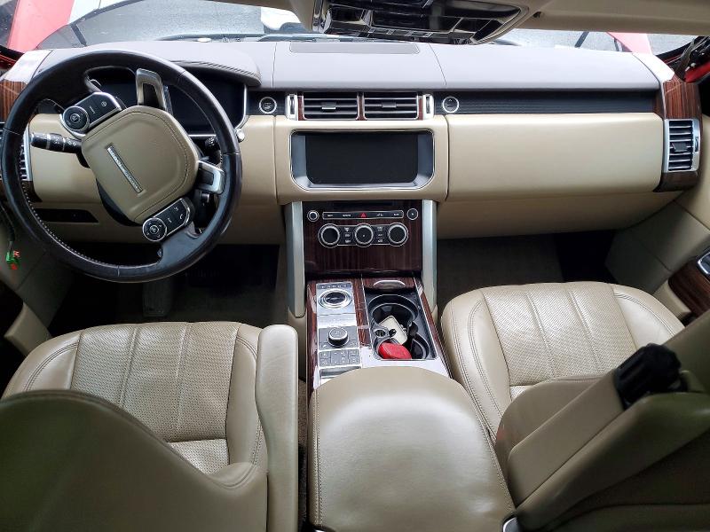 Photo 8 from auction – 2017 LAND ROVER RANGE ROVE with VIN SALGS2FK3HA327312