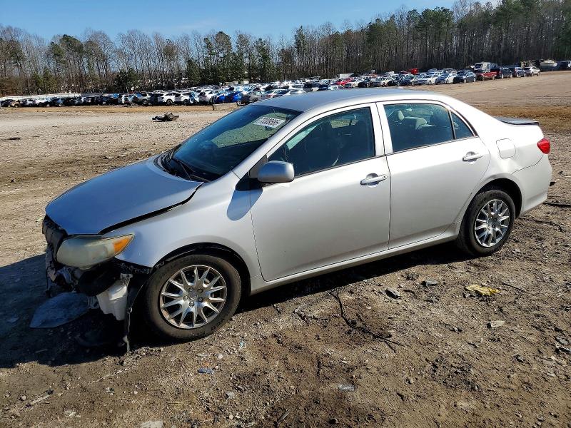TOYOTA COROLLA BA 2009 with VIN 2T1BU40E69C155123 - Photo from auction
