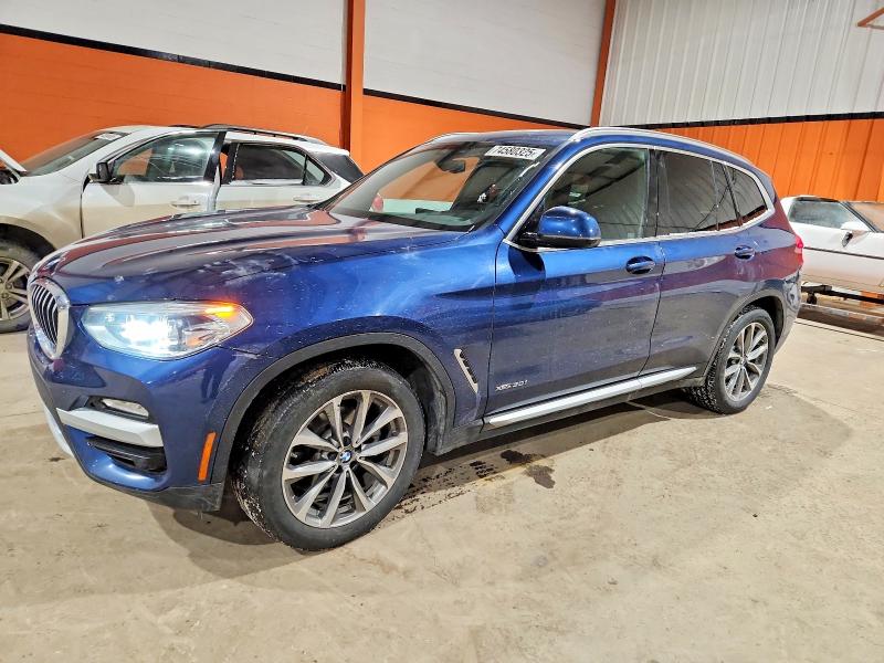 BMW X3 XDRIVE3 2018 with VIN 5UXTR9C50JLC77053 - Photo from auction