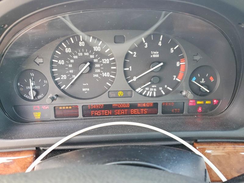 Photo 9 from auction – 2001 BMW 540 I AUTO with VIN WBADN63411GM72055