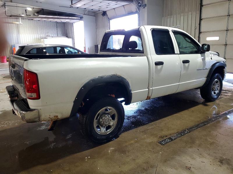 Photo 3 from auction – 2003 DODGE RAM 2500 S with VIN 3D7KU28D43G704269
