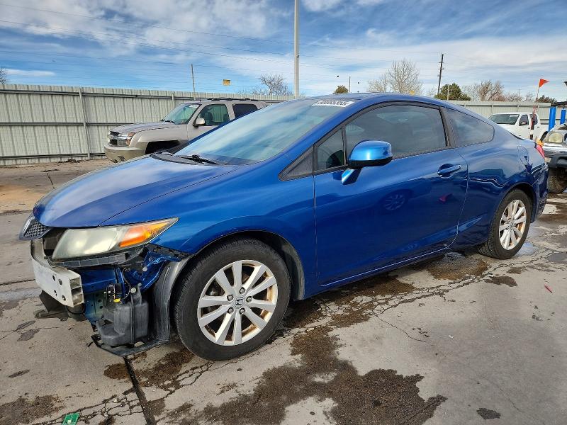 HONDA CIVIC EX 2012 with VIN 2HGFG3B86CH500739 - Photo from auction