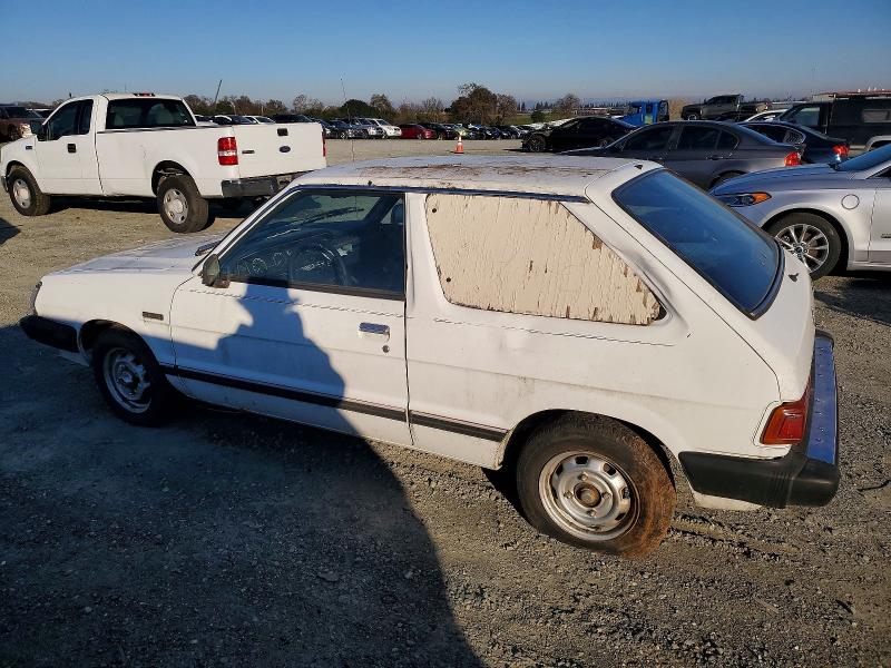 Photo 2 from auction – 1987 SUBARU GL with VIN JF1AF23B0HB100004