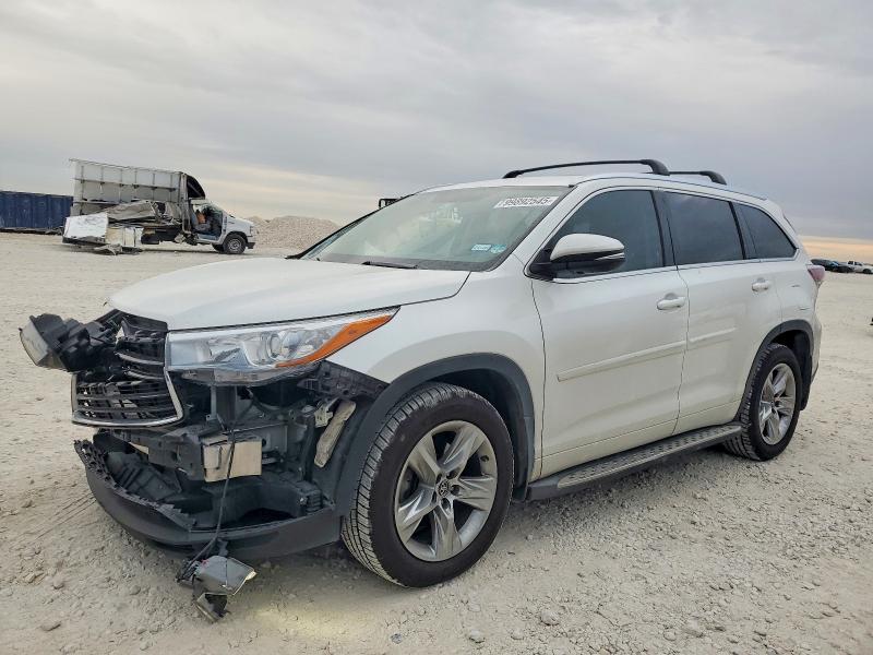 TOYOTA HIGHLANDER 2016 with VIN 5TDYKRFH0GS139471 - Photo from auction