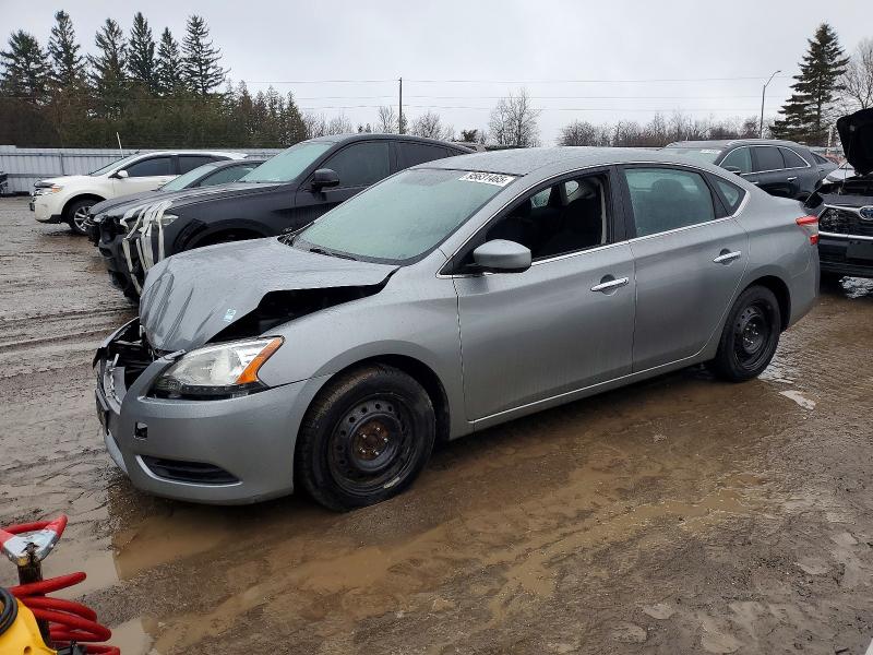 NISSAN SENTRA 2013 with VIN 3N1AB7AP3DL797780 - Photo from auction