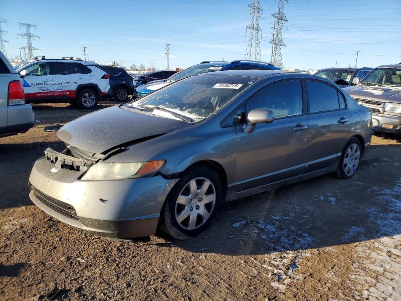 Photo 1 from auction – 2008 HONDA CIVIC LX with VIN 1HGFA16518L109725