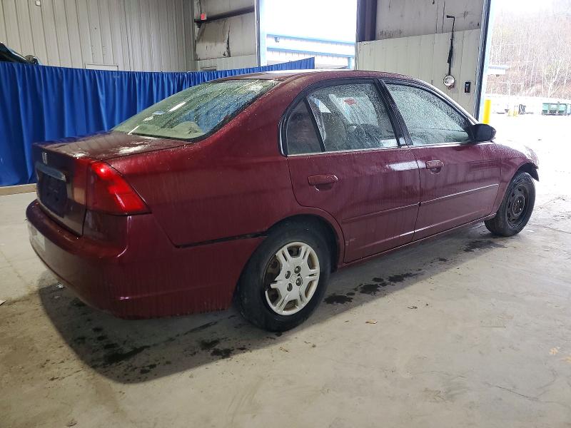 Photo 3 from auction – 2002 HONDA CIVIC with VIN 2HGES16522H551216