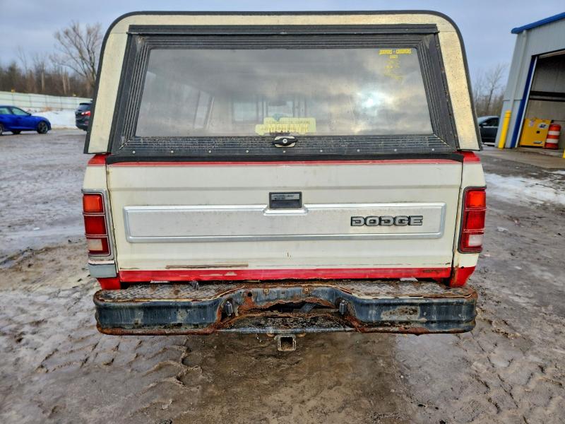 Photo 6 from auction – 1987 DODGE DAKOTA with VIN 1B7GN14M6HS343091