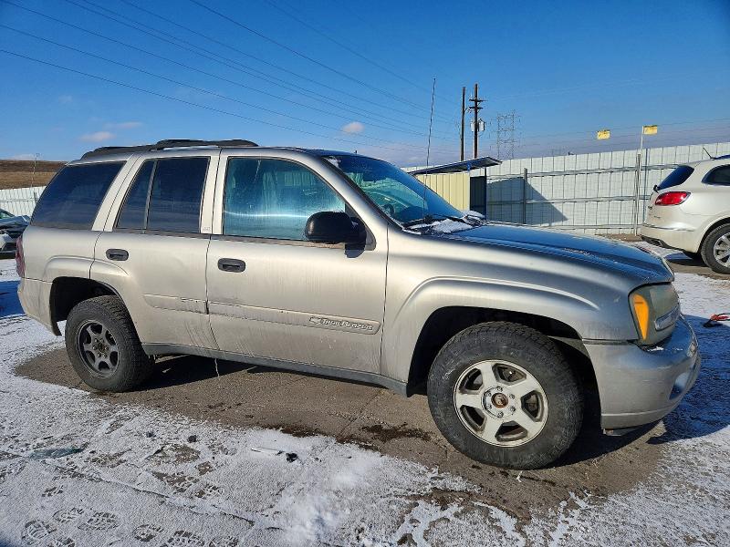 Photo 4 from auction – 2002 CHEVROLET TRAILBLAZE with VIN 1GNDT13S722168230